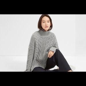 Everlane Cable Knit Wool and Cashmere Sweater Size Small